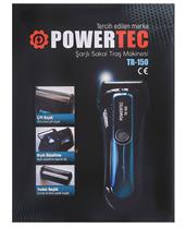 POWERTEC TR-150 SARJLI SAKAL TRAS MAKINESI