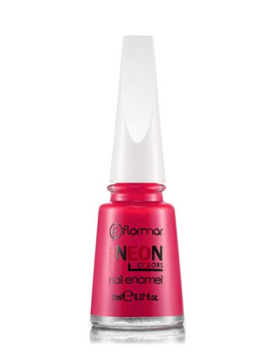Flormar neon Nail polish 01 (8690604089185)