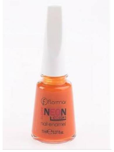 Flormar neon Nail polish 04 (8690604089215)